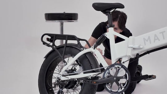 How to mount rear rack